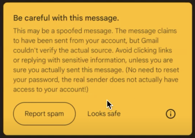 You must validate your email address to prevent these types of spam alert messages.